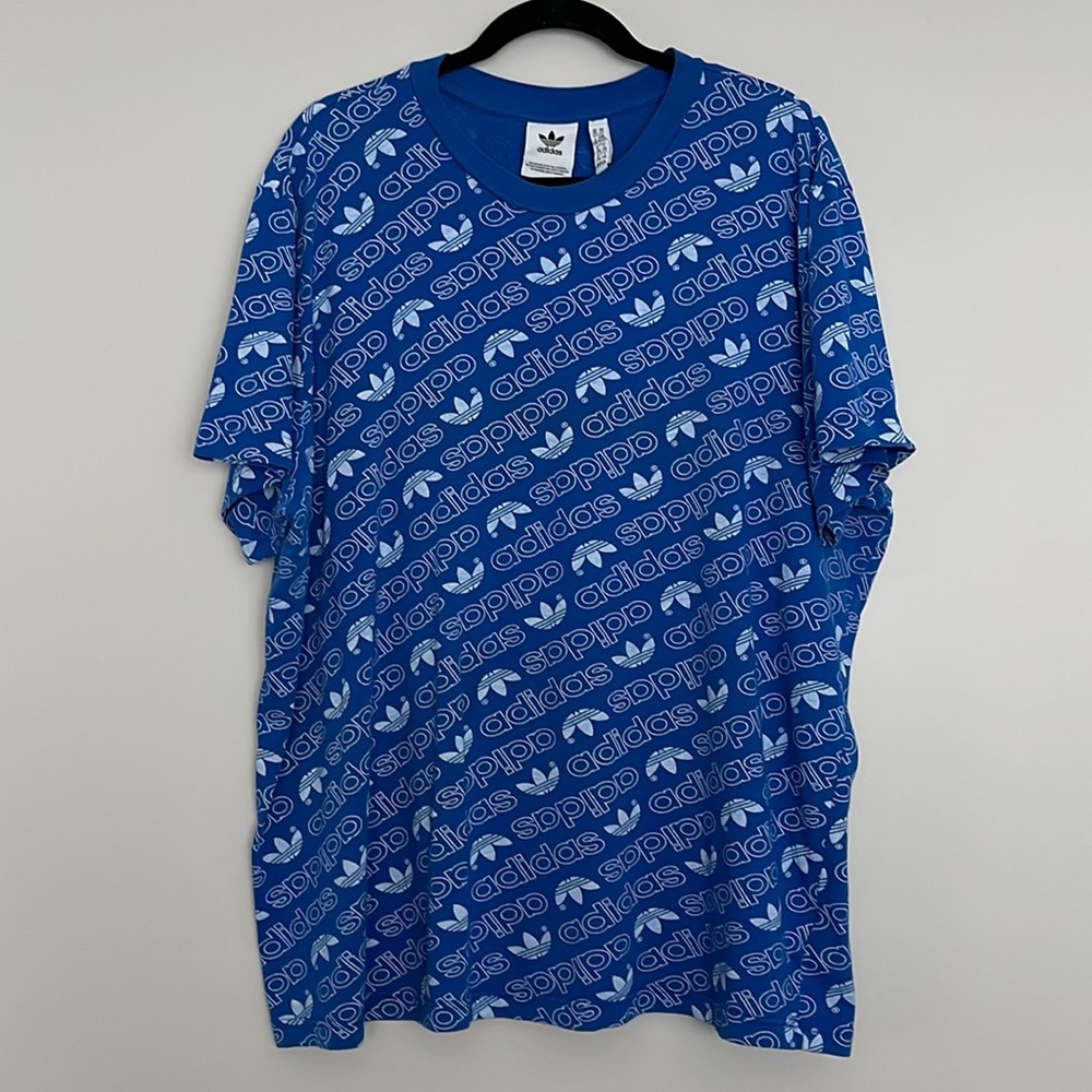 Adidas Original Trefoil Mens Short Sleeve T-shirt Size 2XL - Picture 2 of 12